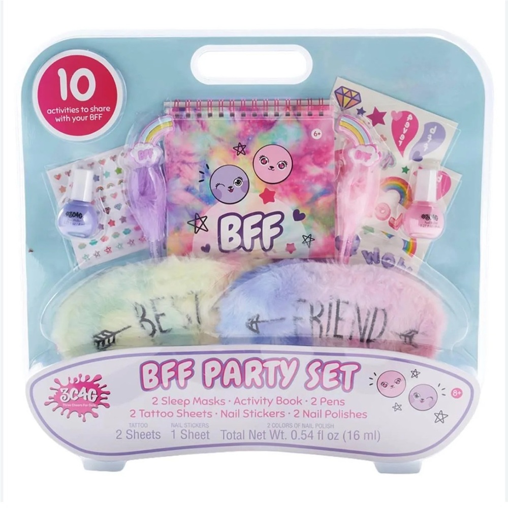 3C4G BFF Party Set with Pastel Colors